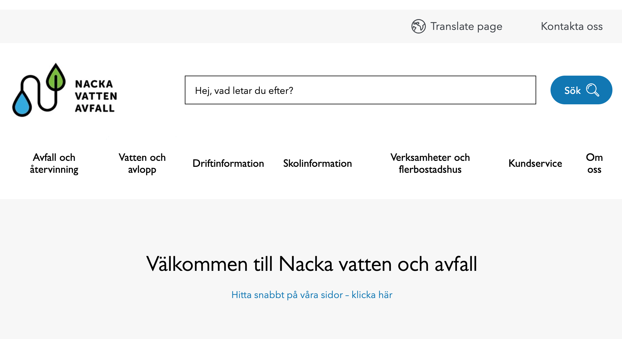 Nacka Vatten och Avfall AB