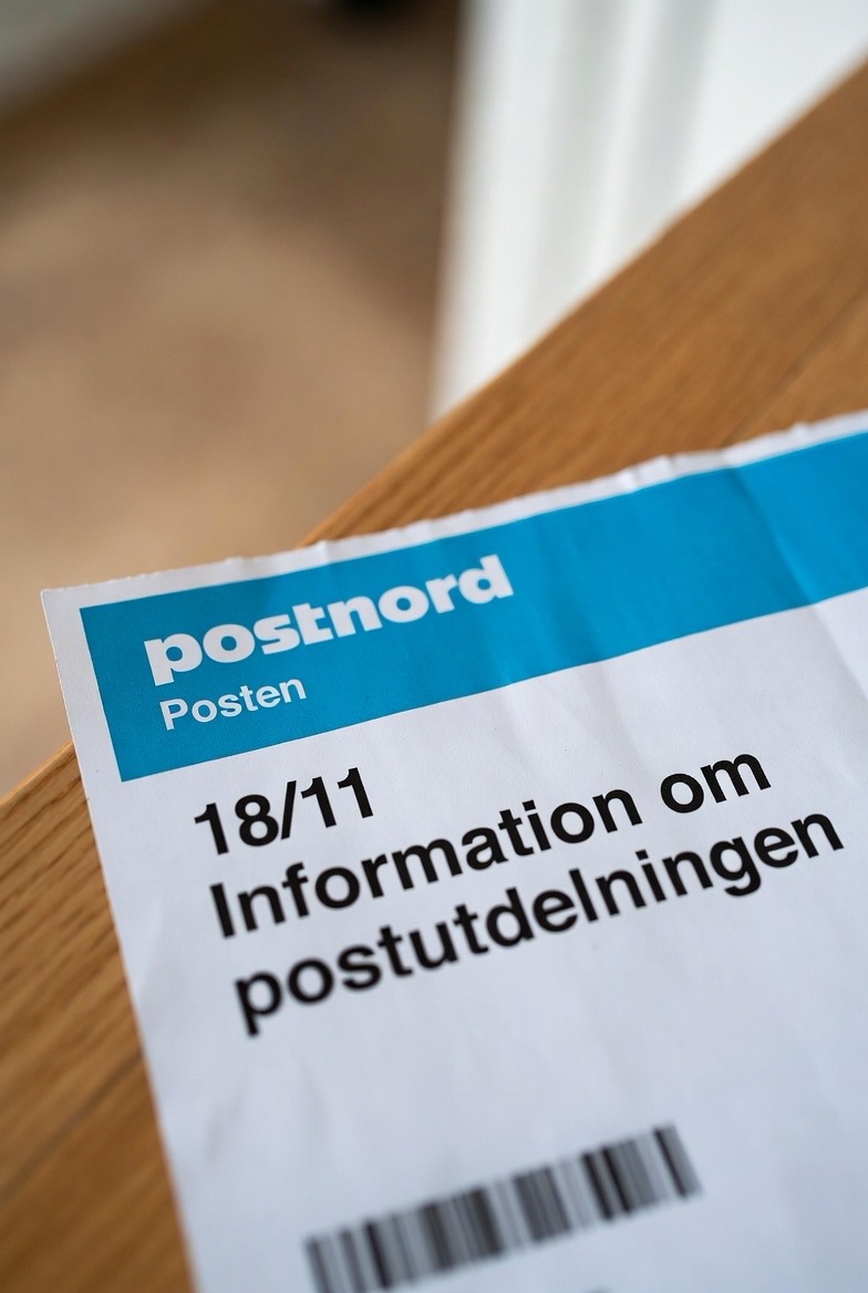 Information om postutdelningen