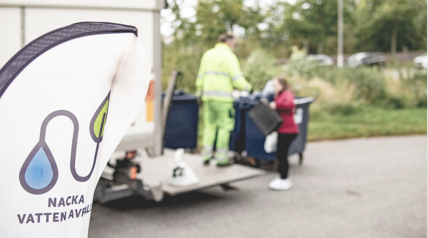 Besök den mobila kretsloppscentralen i helgen